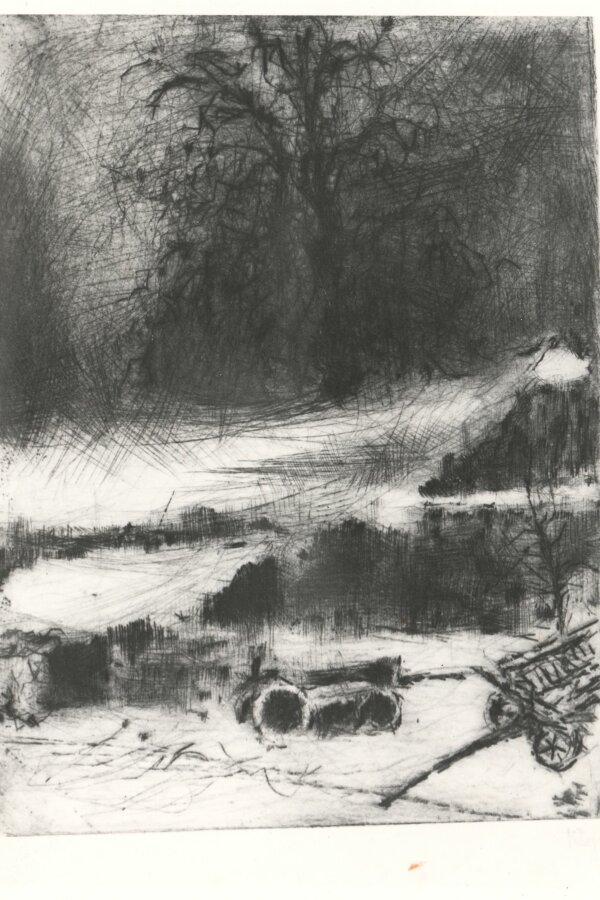 Lípa za stodolou, 181 × 137